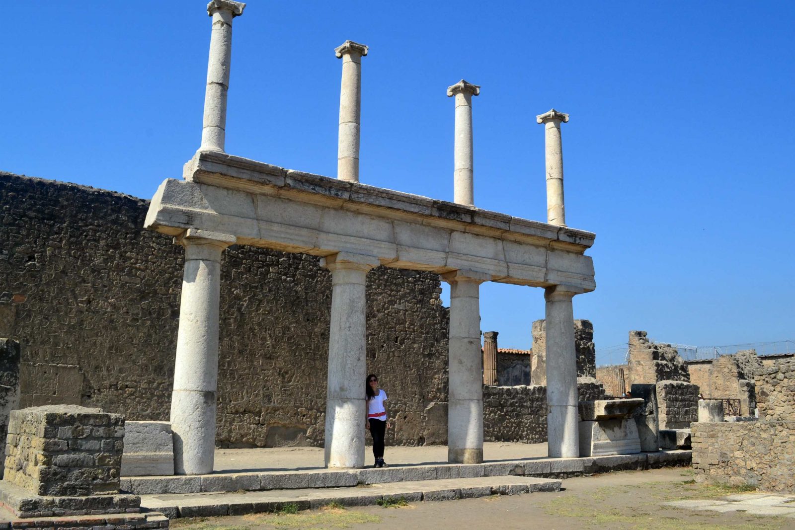 ruínas de pompeia italia