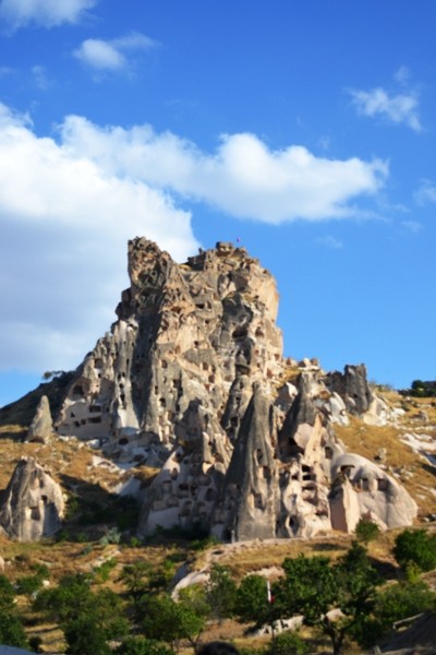 os encantos da Capadócia- Uchisar Castle
