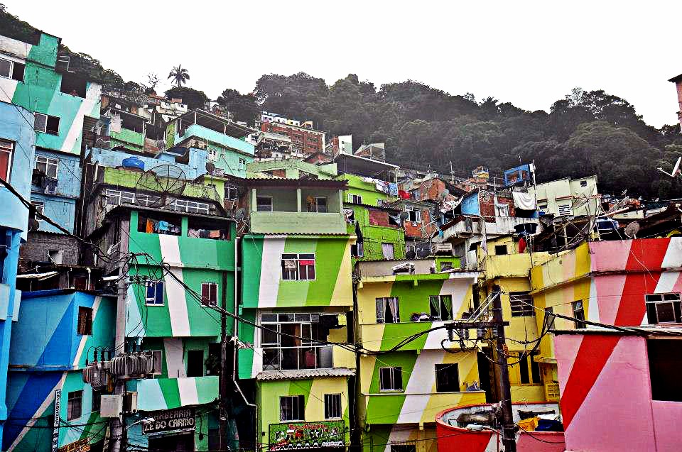 Favela Santa Marta - Favela Painting