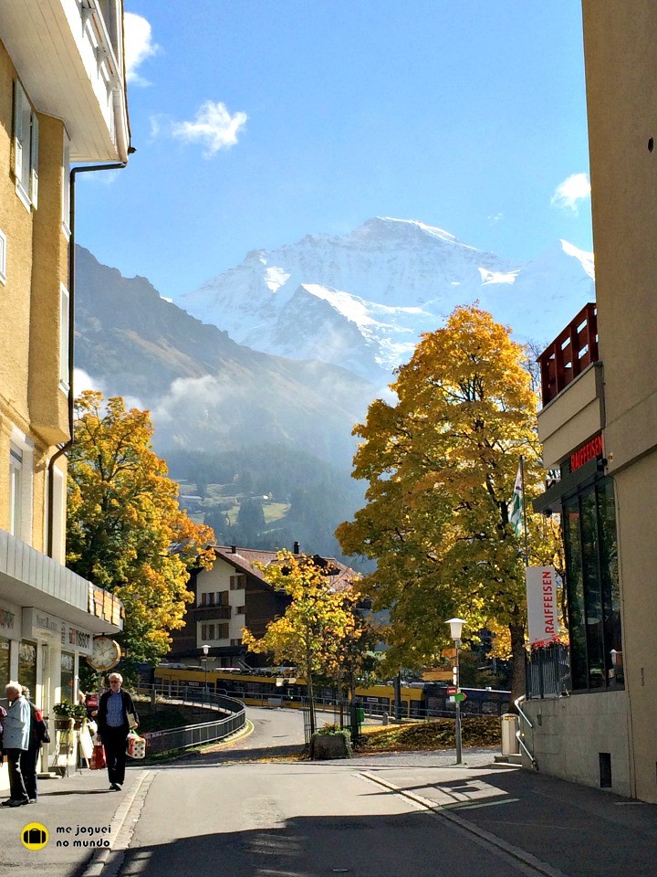 outono suiça wengen paisagens