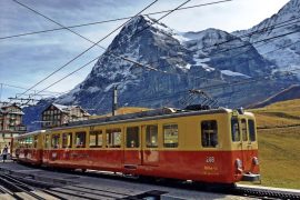 viajar de trem ou de carro na suiça