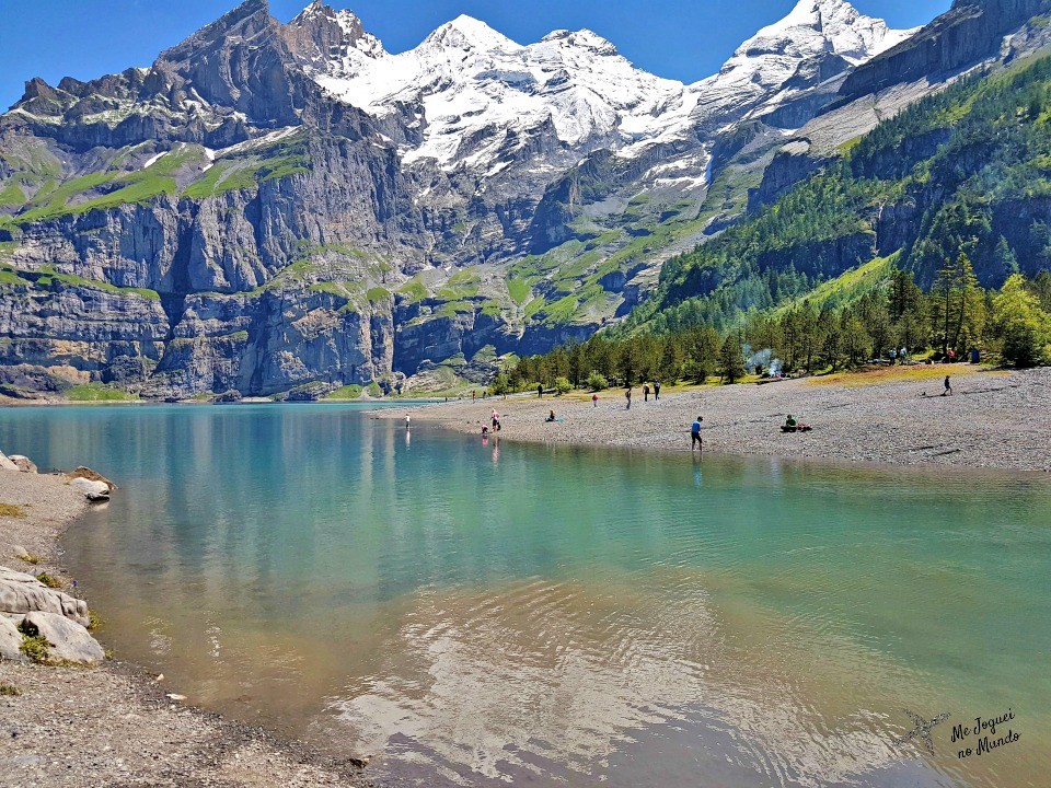lago oeschinensee suiça