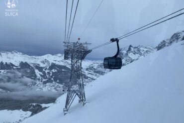Jungfraujoch no inverno