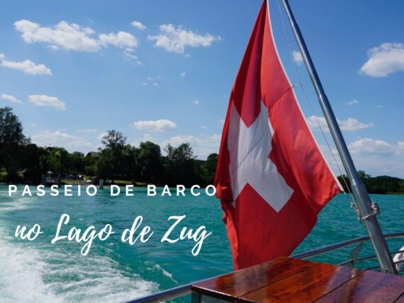 passeio de barco pelo lago de zug