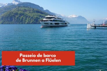 barco de brunnen a fluelen suiça