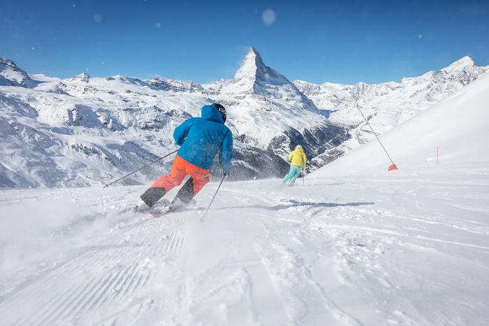 esquiar em zermatt