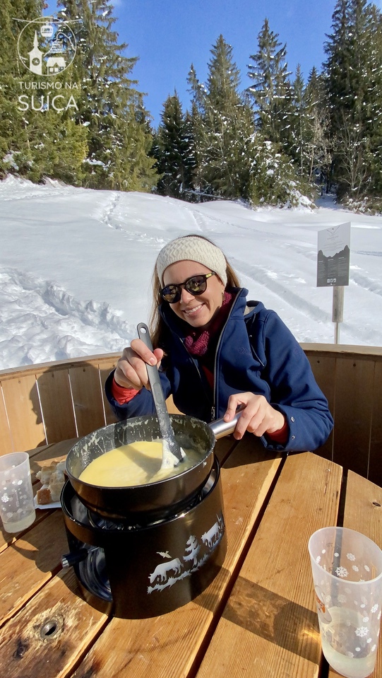 fondue de inverno suiça